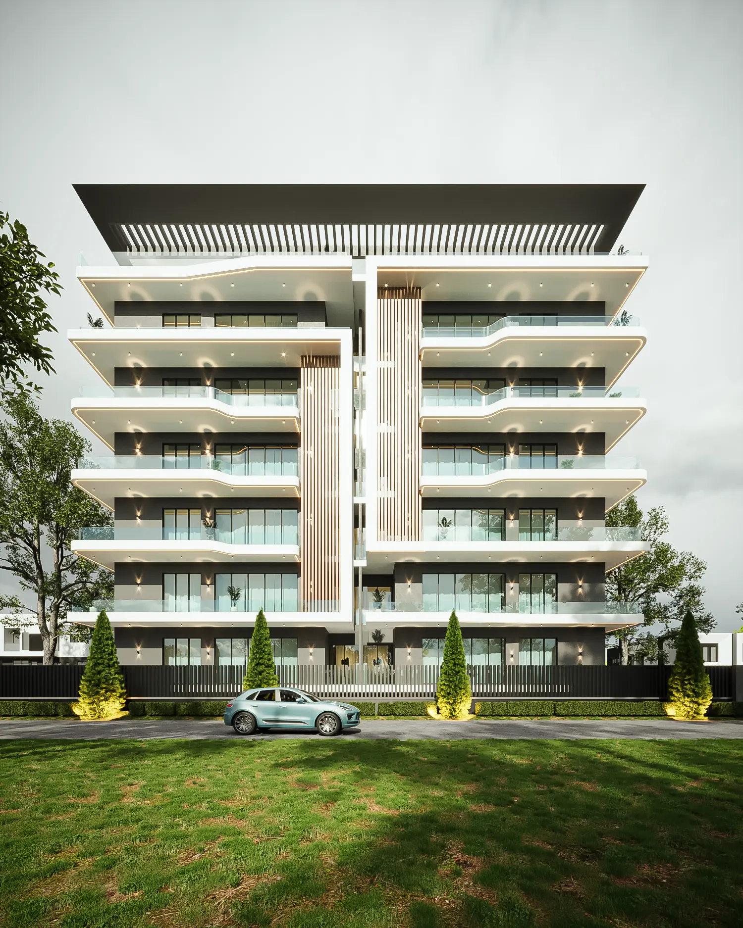 Fortress Residence front approach